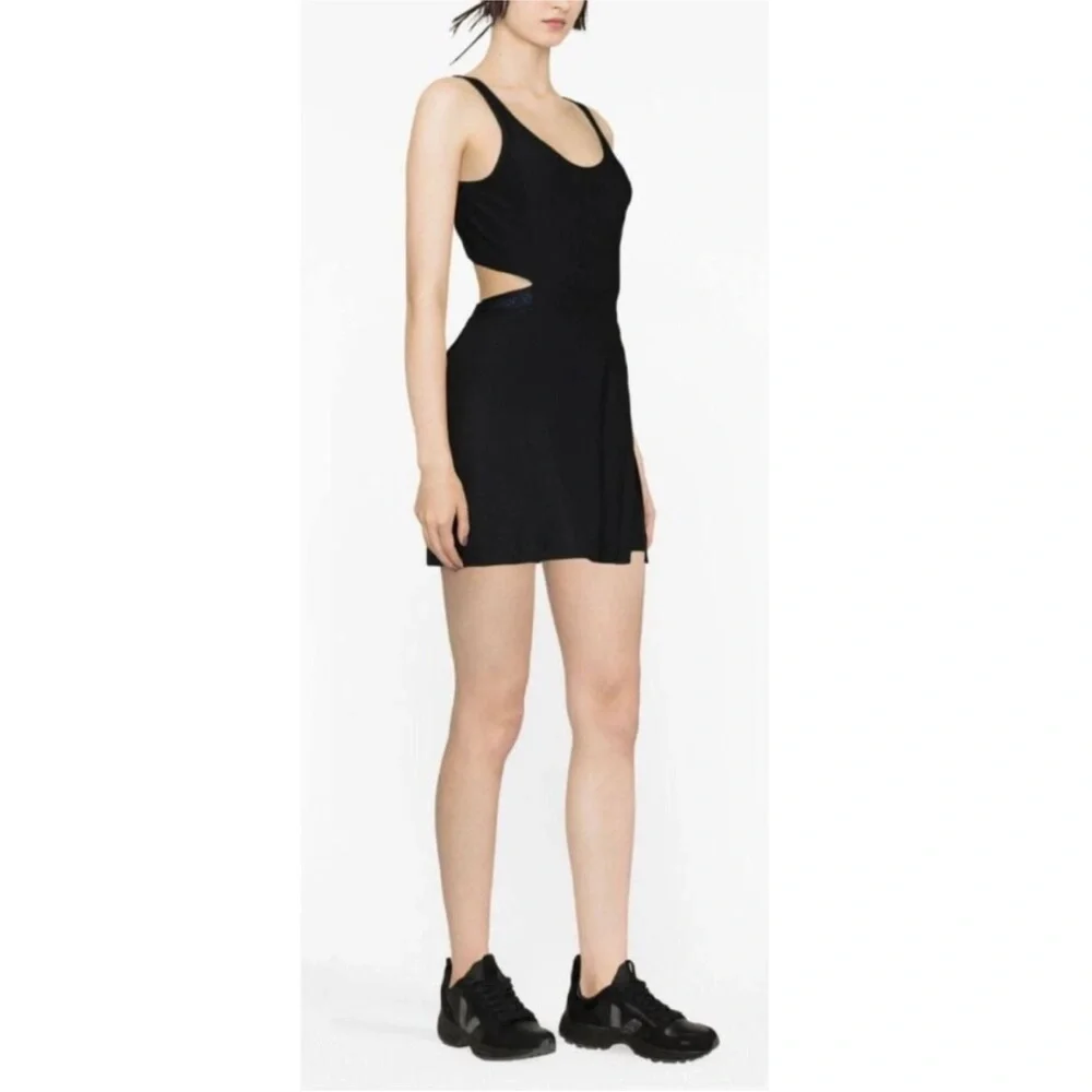 Outdoor Voices‎ Black Cutout Exercise Dress